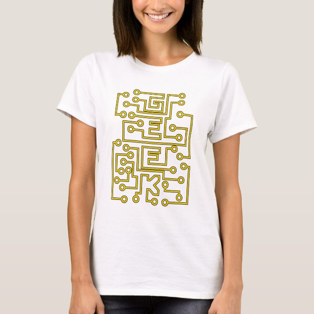 Camiseta Electronic Geek Shirt (Anverso)