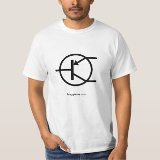 Camiseta electrónica-transistor-pnp, boggleme.com