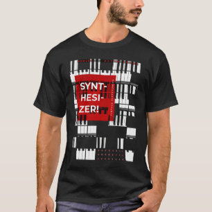 Camiseta Electrónica Vintage Sintetizador Sonido Analógico