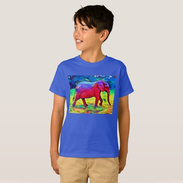 Camiseta elefante (Anverso completo)
