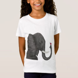 Camiseta Elefante Adorable y Ladybug Cuaderno