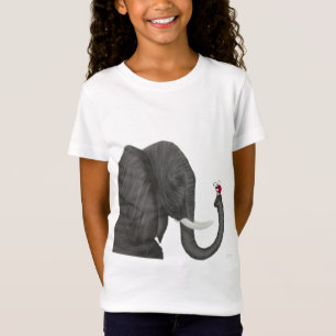 Camiseta Elefante Adorable y Ladybug Cuaderno