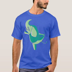 Camiseta Elefante aeróbico