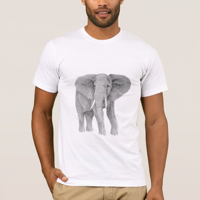 Camiseta Elefante africano (Anverso)