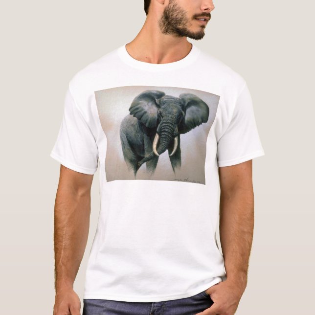 Camiseta Elefante africano (Anverso)