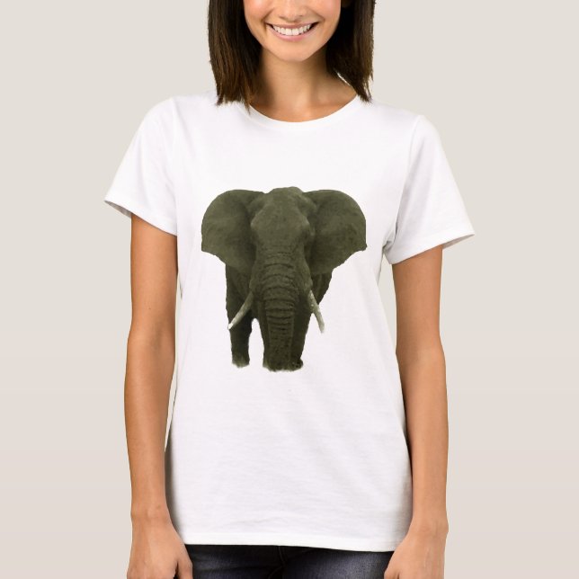 Camiseta Elefante Africano (Anverso)
