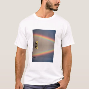 Camiseta Elefante, agua y arcoíris, Kenia