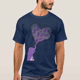 Camiseta Elefante Alguien Que Amo Necesita Una Epilepsia De