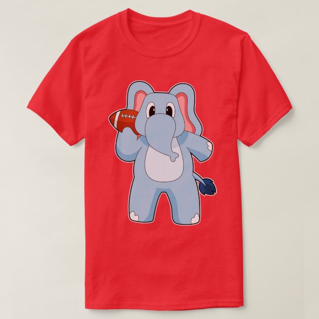 Camiseta Elefante Americano (Diseño del anverso)