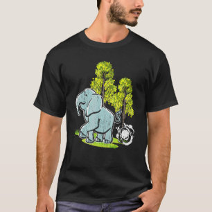 Camiseta Elefante Animal zoológico Zafari Zookeeper