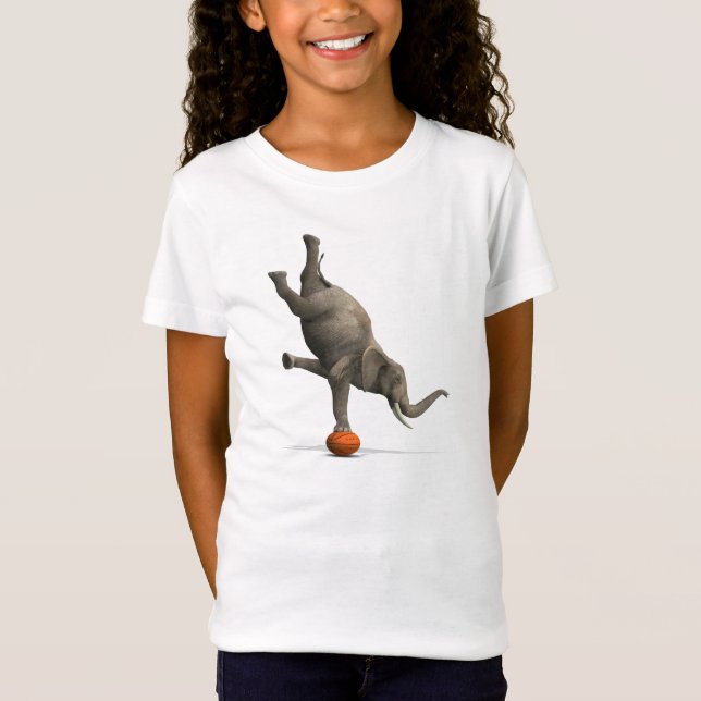 Camiseta Elefante artístico (Anverso)