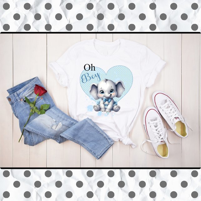 Camiseta Elefante Azul Cutie - Pequeño cacahuete (Subido por el creador)