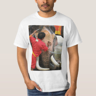 Camiseta Elefante Bathtime... Ayutthaya, Tailandia
