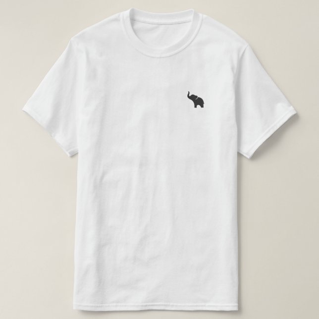 Camiseta Elefante bebé (Diseño del anverso)