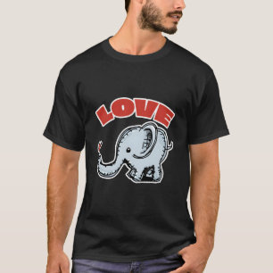 Camiseta Elefante Bebé Cuto Para Granddaughter’S Cumpleañ