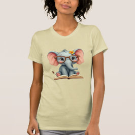 Camiseta Elefante Bebé Sabio