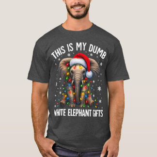 Camiseta Elefante Blanco Para Pijamas Menores De 15 20 - cl