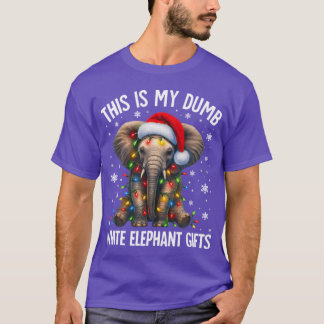 Camiseta Elefante Blanco Para Pijamas Menores De 15 20 - cl