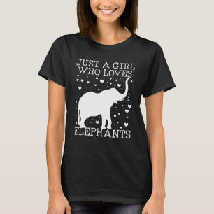 Camiseta Elefante Chica Love Heart