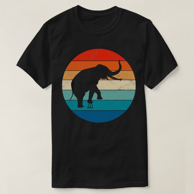 Camiseta Elefante Circus 1 (Diseño del anverso)