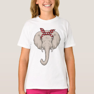 Camiseta Elefante con Bandana