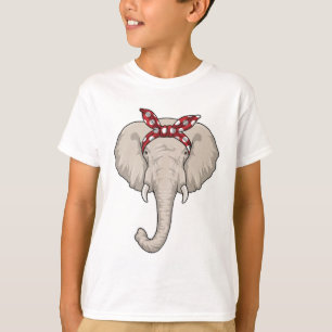 Camiseta Elefante con Bandana