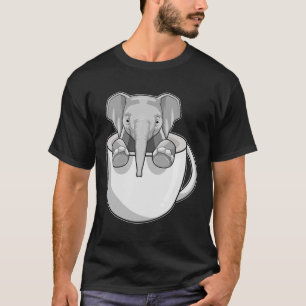 Camiseta Elefante con copa