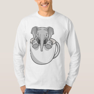 Camiseta Elefante con copa