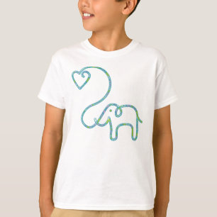 Camiseta ELEFANTE con corazón
