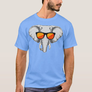 Camiseta Elefante con gafas de sol