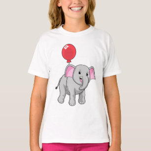 Camiseta Elefante con globo