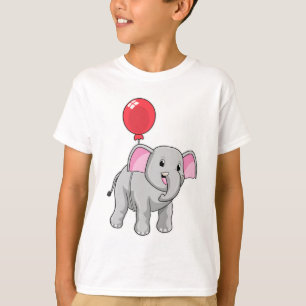 Camiseta Elefante con globo