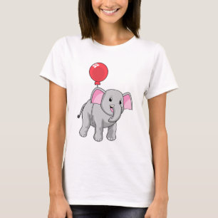 Camiseta Elefante con globo