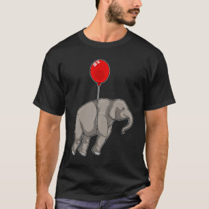 Camiseta Elefante con globo