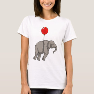 Camiseta Elefante con globo