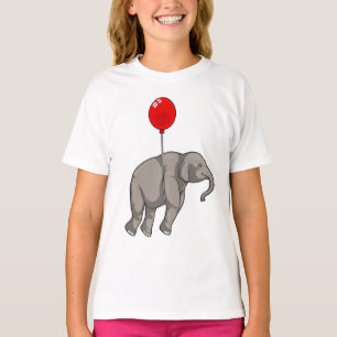 Camiseta Elefante con globo
