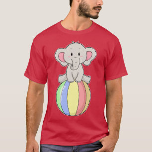 Camiseta Elefante con globo 3