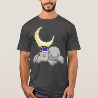 Camiseta Elefante con luna