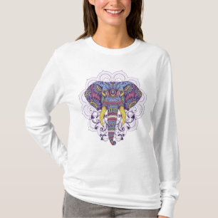 Camiseta Elefante con Mandala