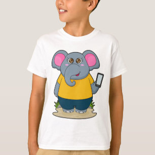 Camiseta Elefante con móvil