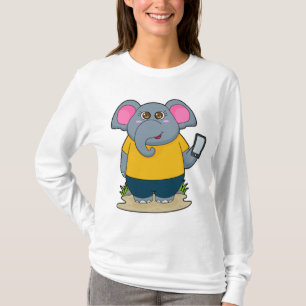 Camiseta Elefante con móvil