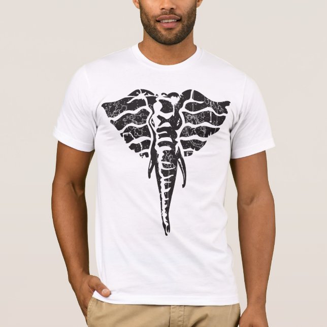 Camiseta Elefante corrompido (Anverso)