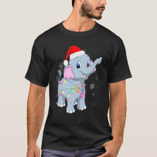Camiseta Elefante Cuaderno En Navidades Gorras Del Santas