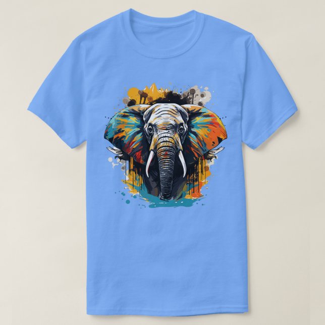 Camiseta Elefante Cute (Diseño del anverso)