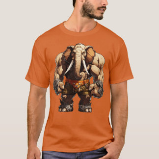 Camiseta Elefante de Bodybuilder 1