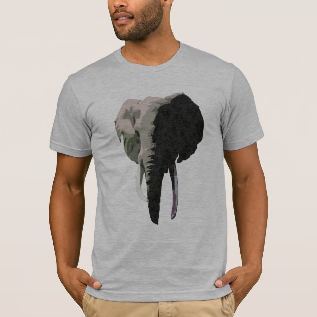 Camiseta Elefante de Burroughs Stylilzed - unisex (Anverso)