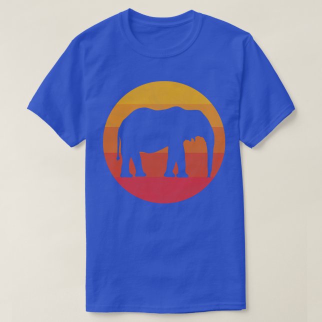Camiseta Elefante de Bush africano (Diseño del anverso)