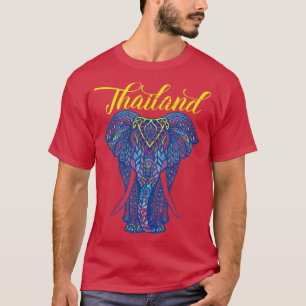 Camiseta Elefante de época Tailandia