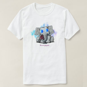 Camiseta elefante de KiniArt