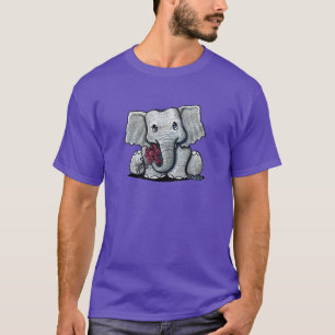 Camiseta elefante de KiniArt